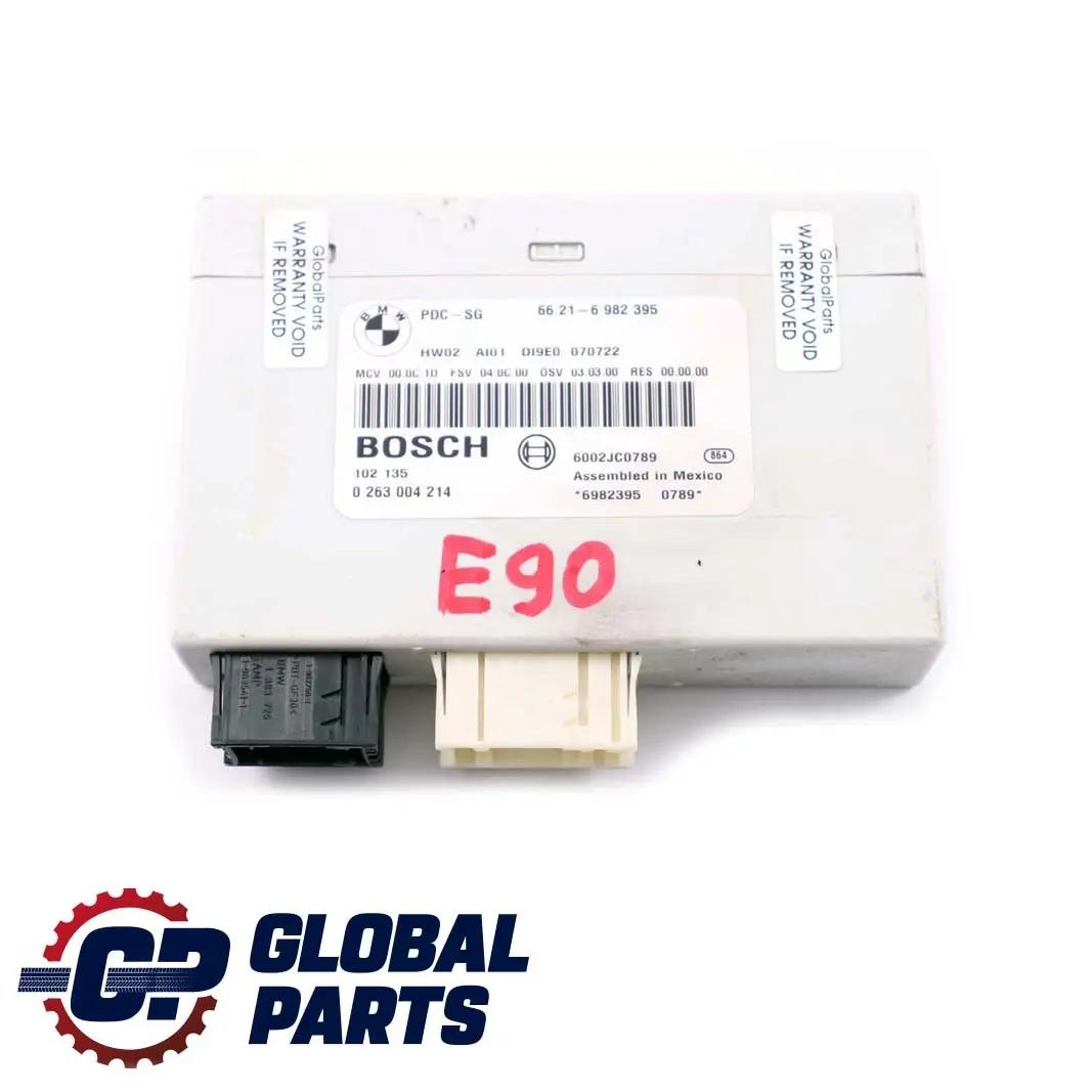 Appareil de Commande Pdc 6620 pour BMW E81 E87 E90 E91 E92 E93 à propos du numéro de pièce 6982395 BMW E81 E87 E90 E91 E92 E93 Appareil de Commande Pdc 6620 - SKU 6982395 - Numéro de pièce 6982395