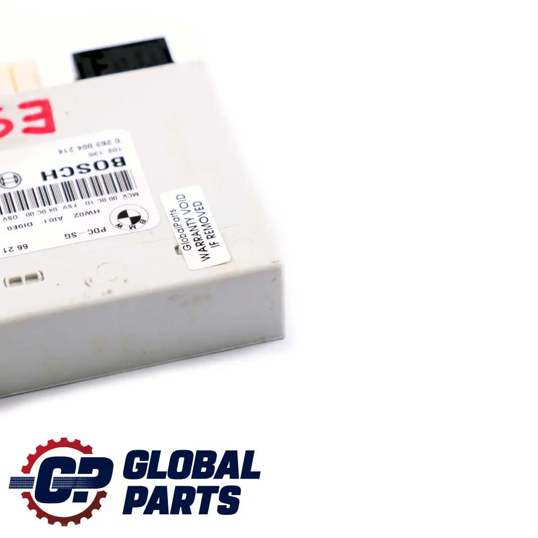 Módulo control estacionamiento PDC para BMW E60 E61 E81 E87 E90 F10 con número de pieza 6982395 BMW E60 E61 E81 E87 E90 F10 Módulo control estacionamiento PDC - SKU 6982395 - Número de pieza 6982395