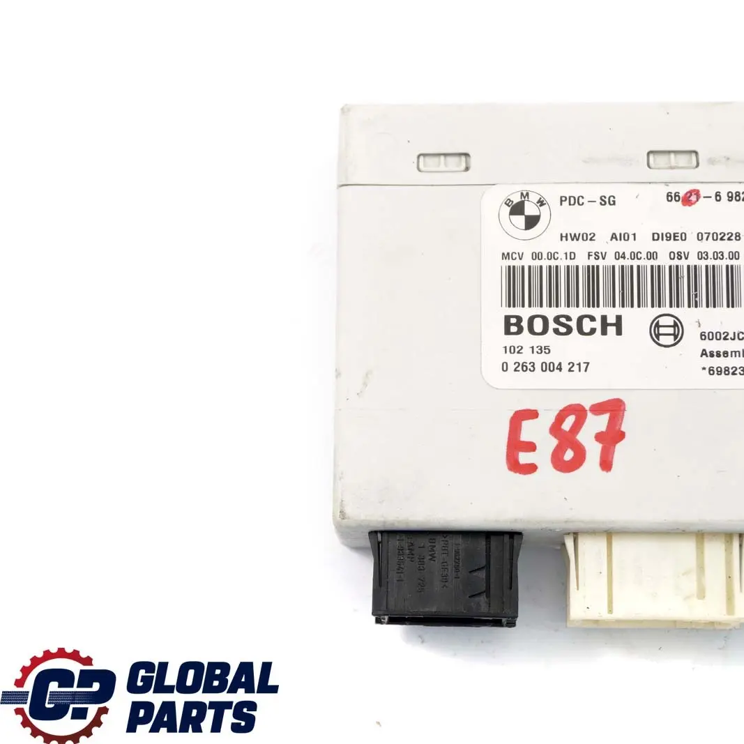 BMW E81 E82 E87 E90 E91 E92 Modulo De Control De Aparcamiento PDC - SKU 6982396 - Número de pieza 6982396