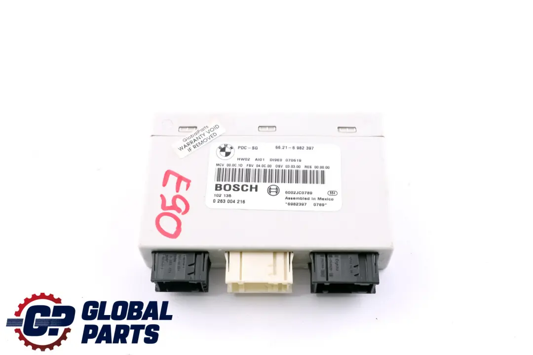 Parkkontrolle Sensor Steuergerät PDC für BMW 1 3 er E81 E87 E90 E91 LCI mit Teilenummer 6982397 BMW 1 3 er E81 E87 E90 E91 LCI Parkkontrolle Sensor Steuergerät PDC - SKU 6982397 - Teilenummer 6982397