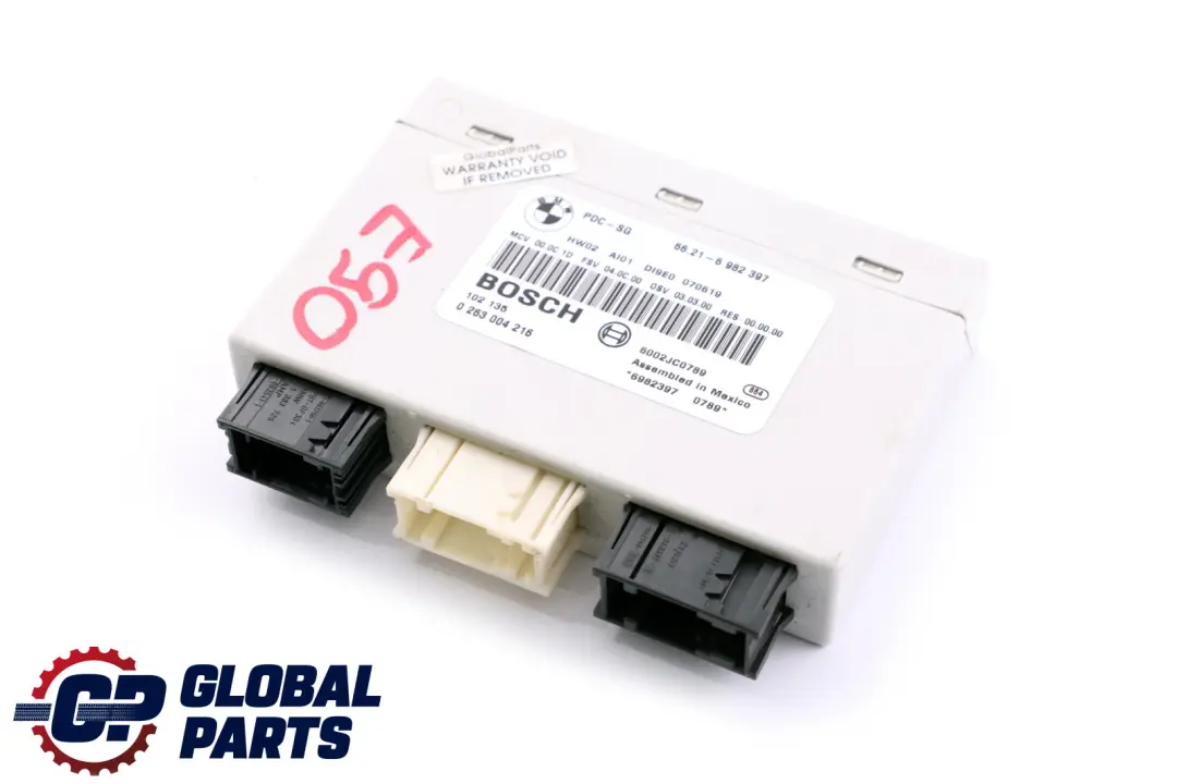 Parking Control Module Unit PDC to BMW E81 E87 E90 E91 E92 with Part number 6982397 BMW E81 E87 E90 E91 E92 Parking Control Module Unit PDC - SKU 6982397 - Part number 6982397