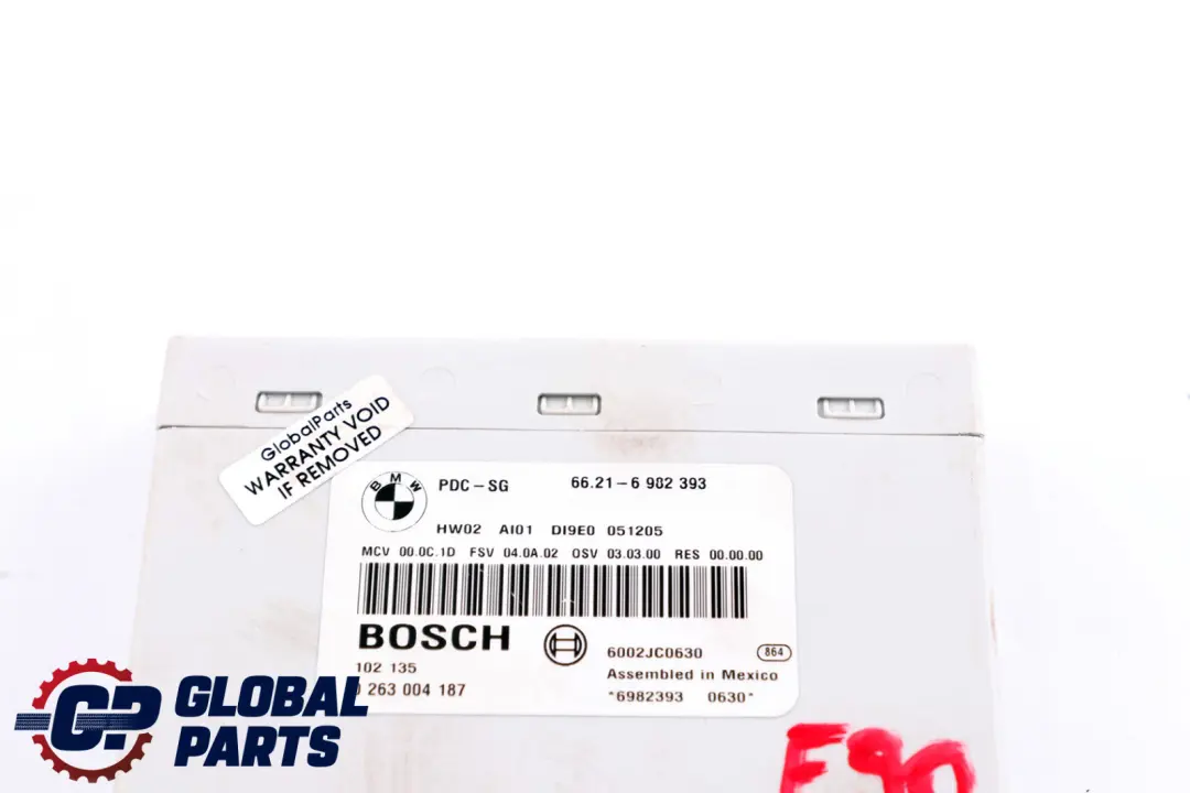 BMW E81 E87 E90 E91 E92 E93 Modulo di controllo del parcheggio Unità PDC - SKU 6982401 - Numero di parte 6982401
