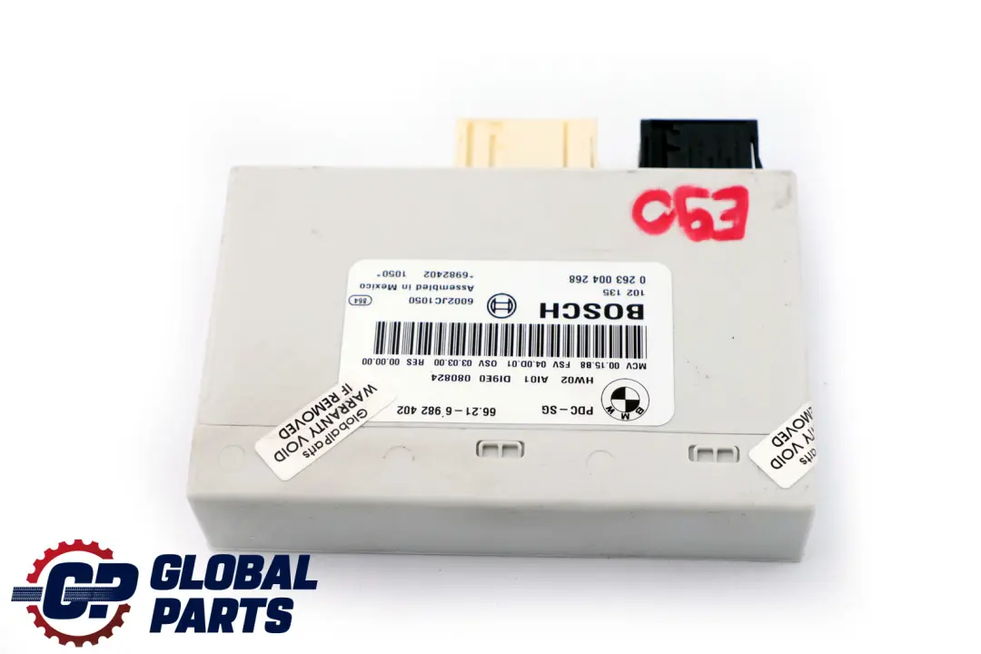 Module De Commande De Stationnement PDC pour BMW E81 E84 E87 E90 E91 à propos du numéro de pièce 6982402 BMW E81 E84 E87 E90 E91 Module De Commande De Stationnement PDC - SKU 6982402 - Numéro de pièce 6982402