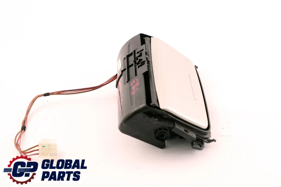 BMW 3 er E90 E91 Interieurleisten Blende Ascher Aluminium Längsschliff fein - SKU 6982453 - Teilenummer 6982453