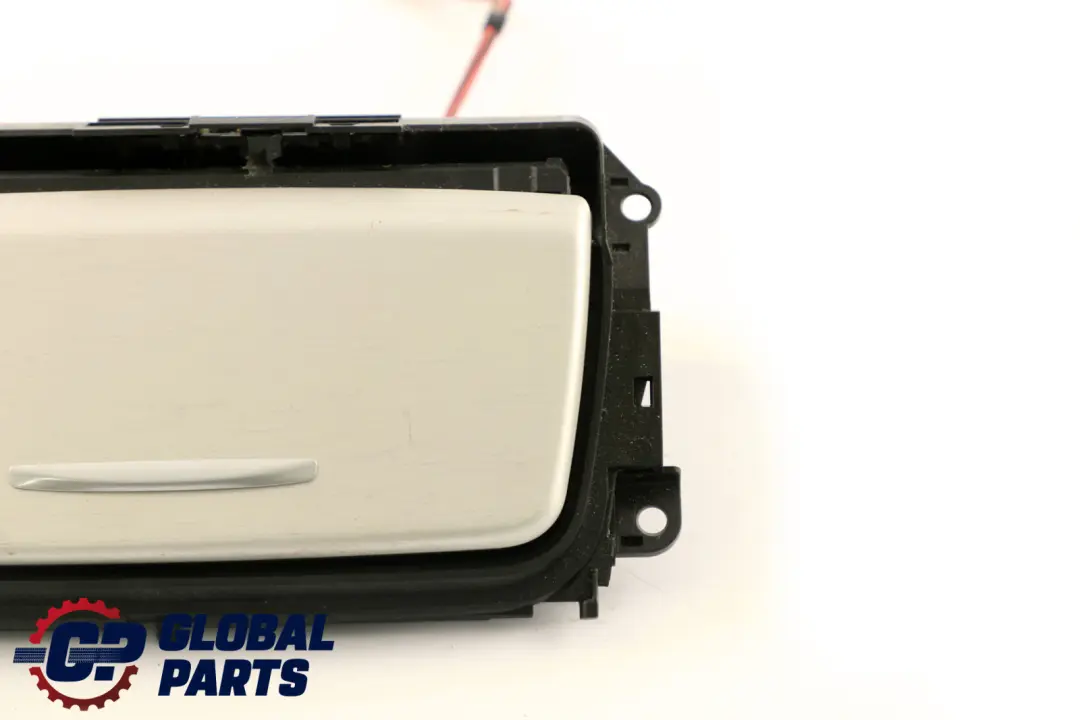 BMW 3 er E90 E91 Interieurleisten Blende Ascher Aluminium Längsschliff fein - SKU 6982453 - Teilenummer 6982453