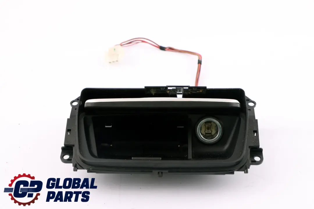BMW 3 er E90 E91 Interieurleisten Blende Ascher Aluminium Längsschliff fein - SKU 6982453 - Teilenummer 6982453