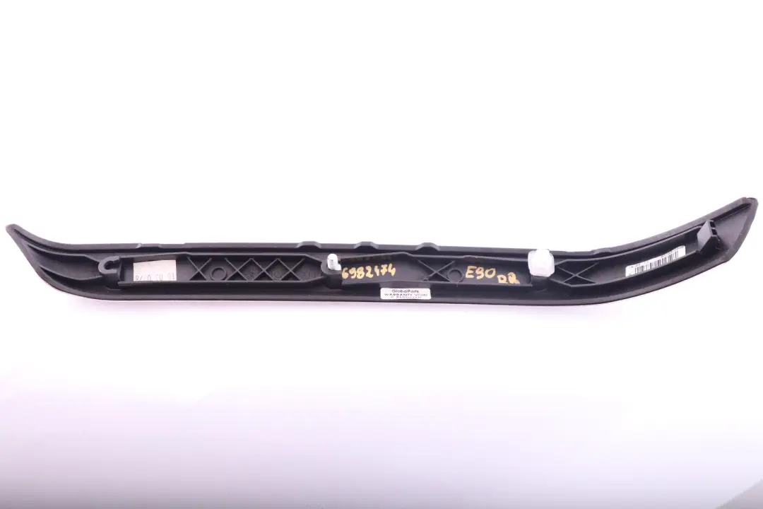 BMW 3 Series E90 Aluminium Décor Bande de Protection Porte Arrière Droite - SKU 6982474 - Numéro de pièce 6982474