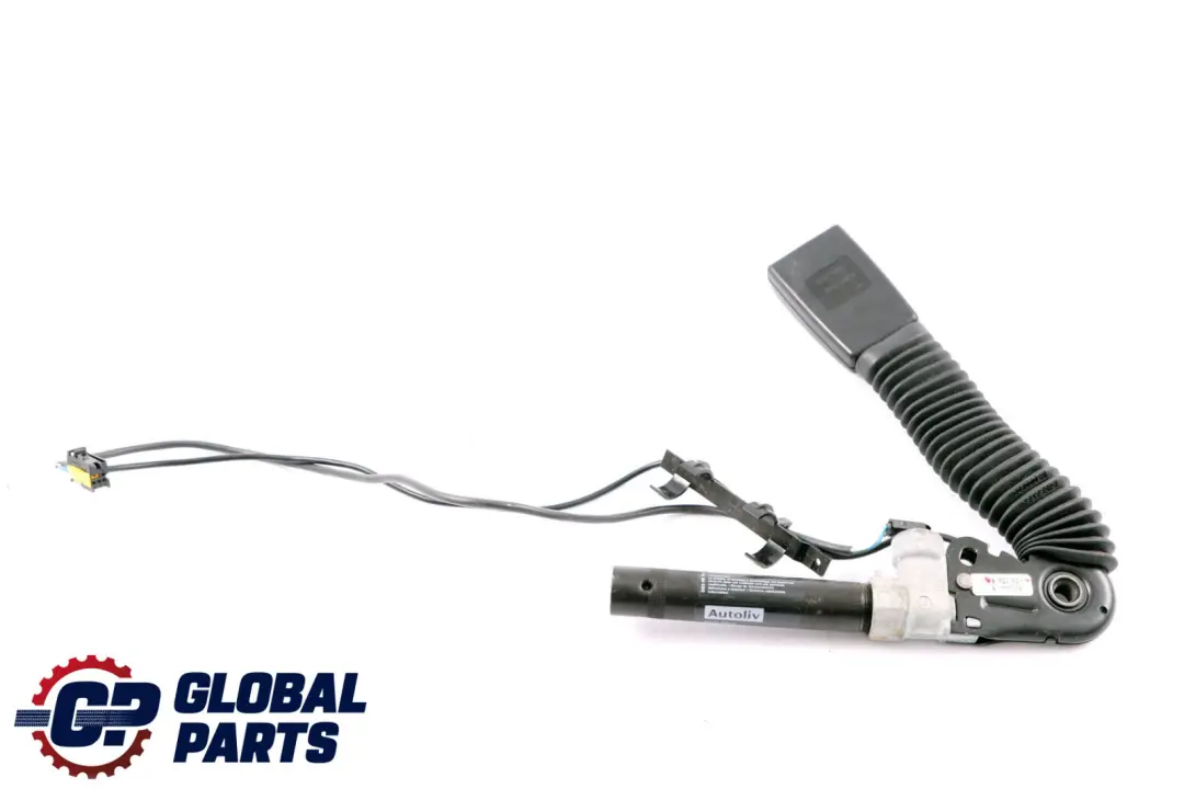 Front Left N/S Seat Lower Belt Tensioner Buckle to BMW E65 E66 with Part number 6982521 BMW E65 E66 Front Left N/S Seat Lower Belt Tensioner Buckle - SKU 6982521 - Part number 6982521