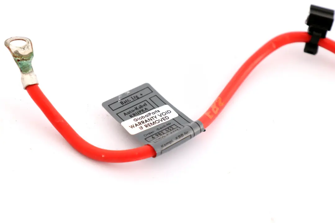 BMW E82 E88 Kabel przewód plus akumulatora - SKU 6982652 - Numer Części 6982652