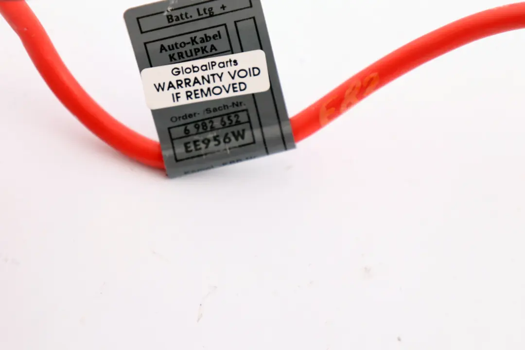 Positive Battery Lead Cable Wire 6112 to BMW 1 Series E82 E88 with Part number 6982652 BMW 1 Series E82 E88 Positive Battery Lead Cable Wire 6112 - SKU 6982652 - Part number 6982652