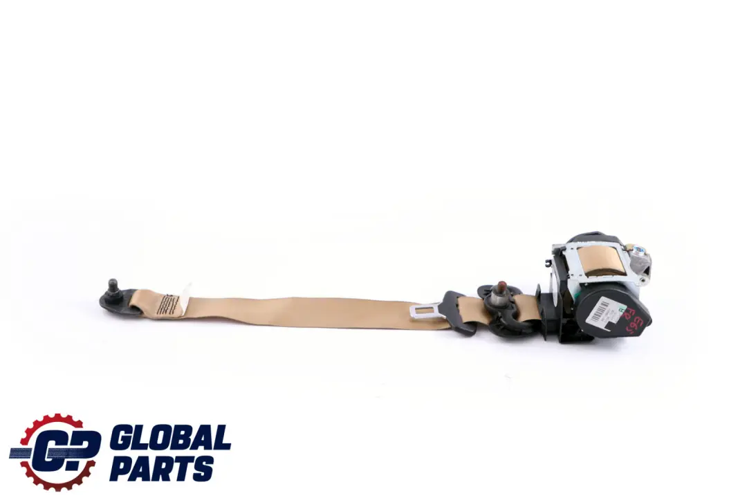 Cintura superiore con limitatore di forza anteriore destra Cremebeige per BMW E65 con numero di parte 6982698 BMW E65 Cintura superiore con limitatore di forza anteriore destra Cremebeige - SKU 6982698 - Numero di parte 6982698