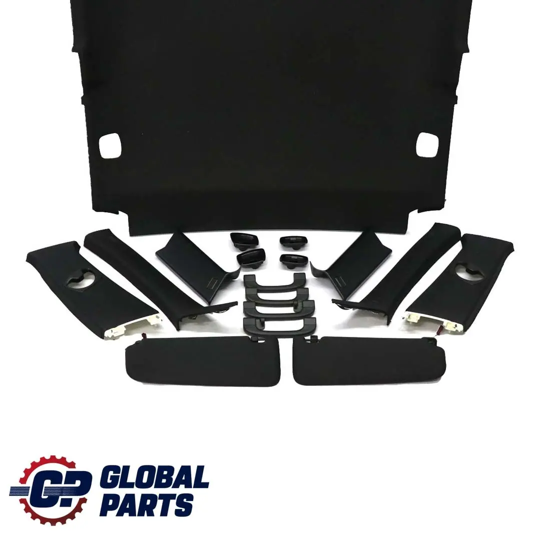 Headlining Roof Lining Black M Sport + Pillars Handles. to BMW 3 Series E91 Touring with Part number 6982762 BMW 3 Series E91 Touring Headlining Roof Lining Black M Sport + Pillars Handles. - SKU 6982762-2 - Part number 6982762