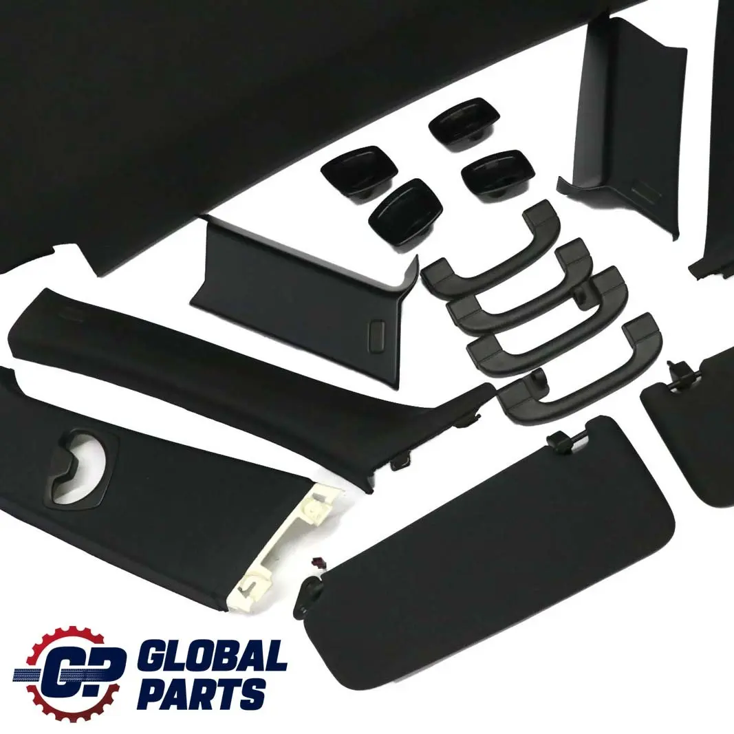Headlining Roof Lining Black M Sport + Pillars Handles. to BMW 3 Series E91 Touring with Part number 6982762 BMW 3 Series E91 Touring Headlining Roof Lining Black M Sport + Pillars Handles. - SKU 6982762-2 - Part number 6982762