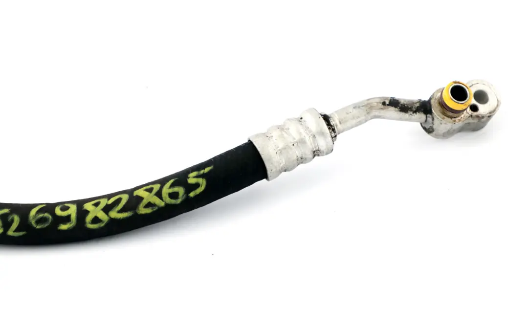 645Ci N62 Compressor Condenser Pressure Coolant Hose to BMW 6 Series E63 E64 with Part number 6982865 BMW 6 Series E63 E64 645Ci N62 Compressor Condenser Pressure Coolant Hose - SKU 6982865 - Part number 6982865