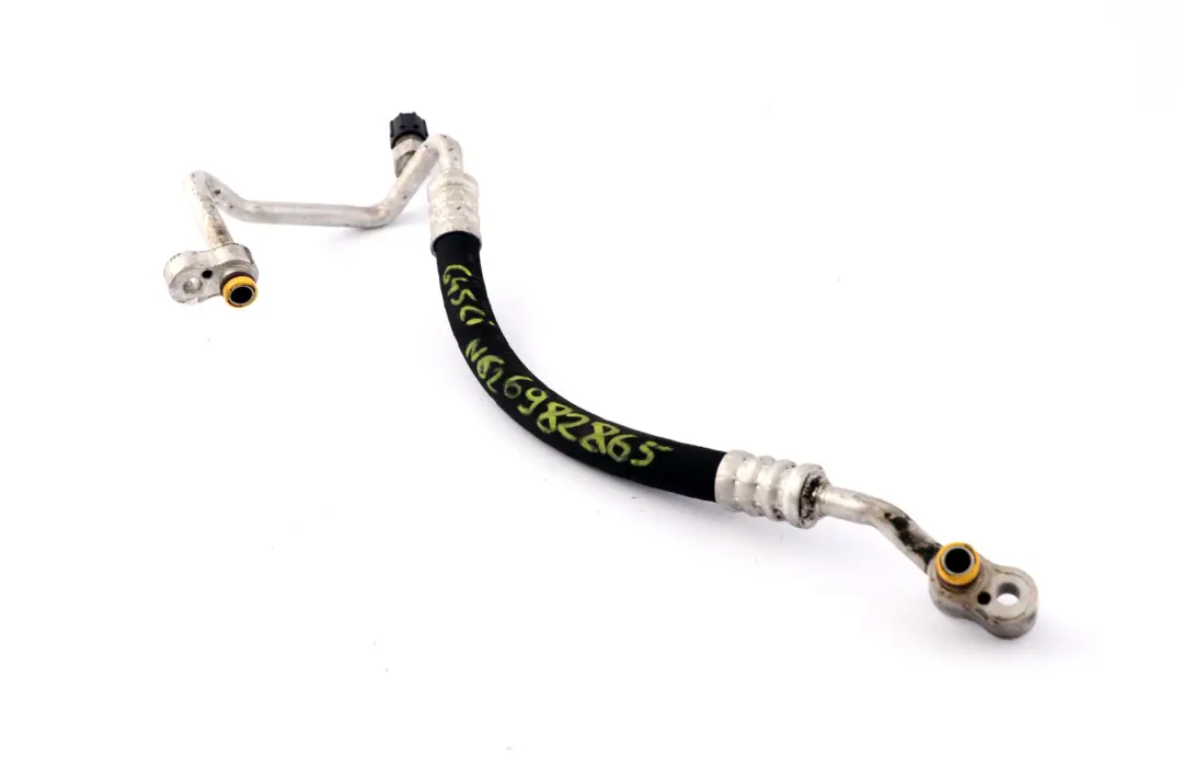 645Ci N62 Compressor Condenser Pressure Coolant Hose to BMW 6 Series E63 E64 with Part number 6982865 BMW 6 Series E63 E64 645Ci N62 Compressor Condenser Pressure Coolant Hose - SKU 6982865 - Part number 6982865