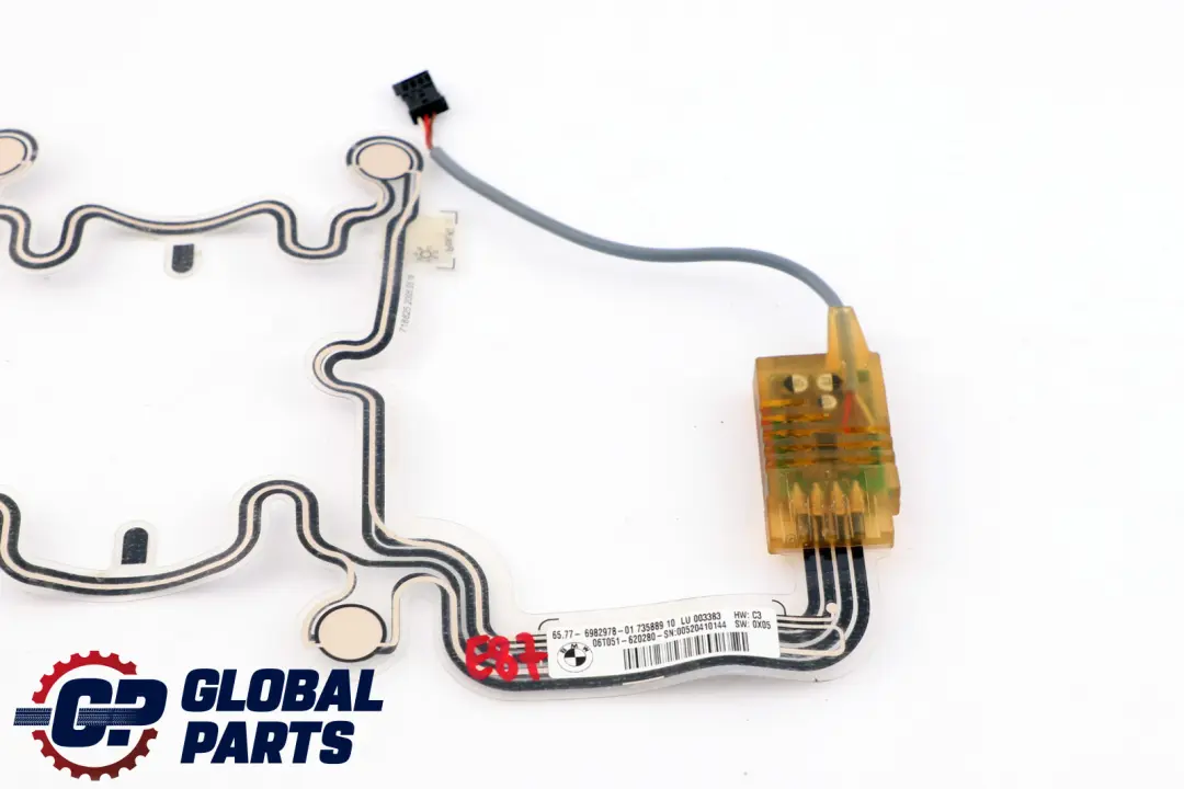 BMW E81 E82 E87 E88 E87N Sensormatte Beifahrer Sitzbelegungssensormatte 9153118 - SKU 6982978 - Teilenummer 6982978