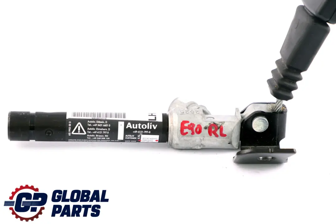 BMW 3 Series E90 E91 E91N Lower Rear Left Seat Belt N/S Pre Tensioner - SKU 6983007 - Part number 72116983007