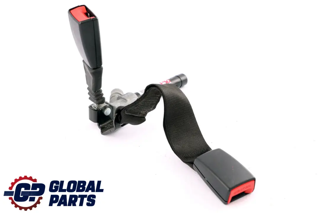 Lower Seatbelt Tensioner Buckle Right O/S to BMW E90 E91 Rear Seat with Part number 72116983008 BMW E90 E91 Rear Seat Lower Seatbelt Tensioner Buckle Right O/S - SKU 6983008 - Part number 72116983008