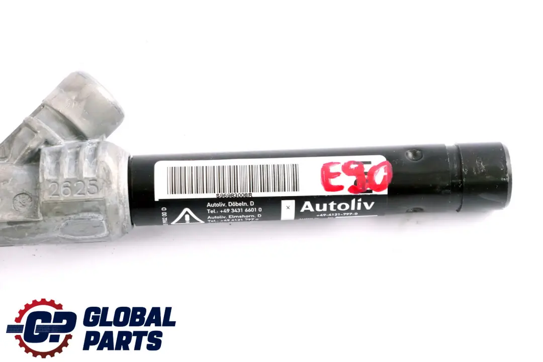 BMW E90 E91 Rear Seat Lower Seatbelt Tensioner Buckle Right O/S - SKU 6983008 - Part number 72116983008