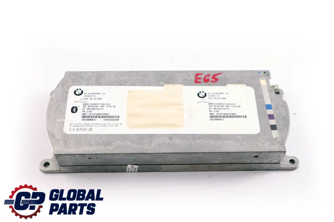 Unité De Contrôle ECU Télématique GSM pour BMW X5 E61 E65 E70 E90 à propos du numéro de pièce 6983009 BMW X5 E61 E65 E70 E90 Unité De Contrôle ECU Télématique GSM - SKU 6983009 - Numéro de pièce 6983009