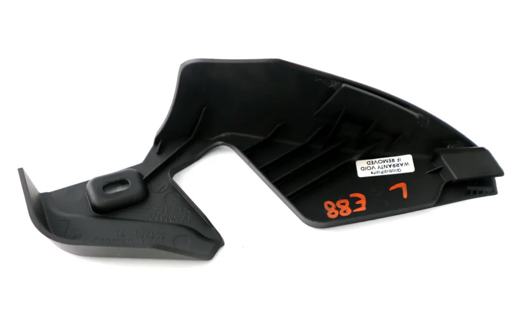 BMW 1 Series E88 Cover Bulkhead Belt Reel Left Anthrazit Black N/S 6962893 - SKU 6983121 - Teilenummer 6983122