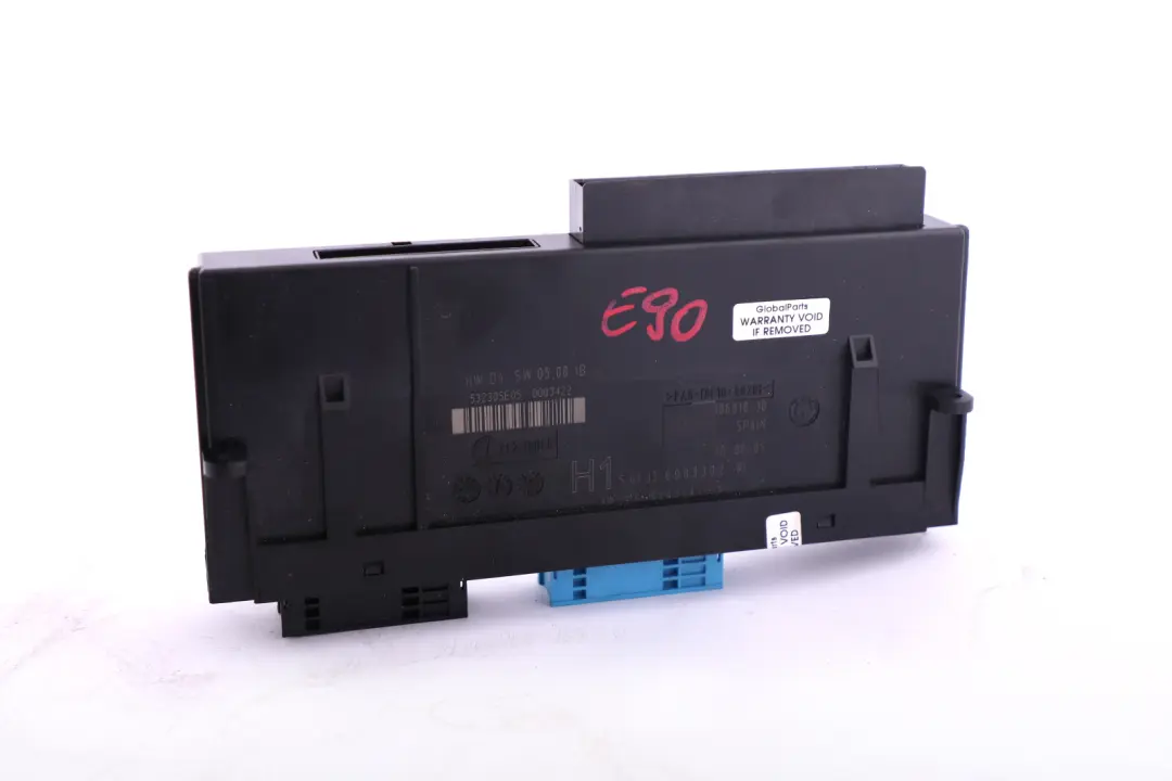 ECU Centralina Elettrica Carrozzeria Centralina Modulo H1 per BMW E90 con numero di parte 6983302 BMW E90 ECU Centralina Elettrica Carrozzeria Centralina Modulo H1 - SKU 6983302 - Numero di parte 6983302