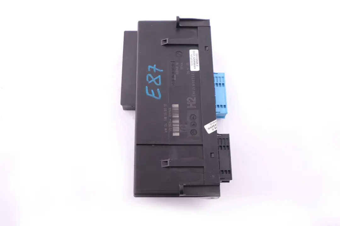 BMW E87 ECU Body Control Module Unit H2 PL2 JBBFE - SKU 6983304 - Part number 6983304