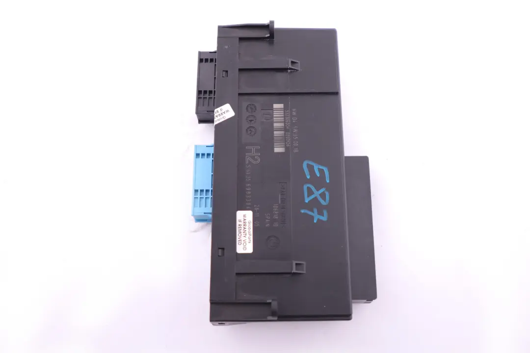 BMW E87 ECU Body Control Module Unit H2 PL2 JBBFE - SKU 6983304 - Part number 6983304