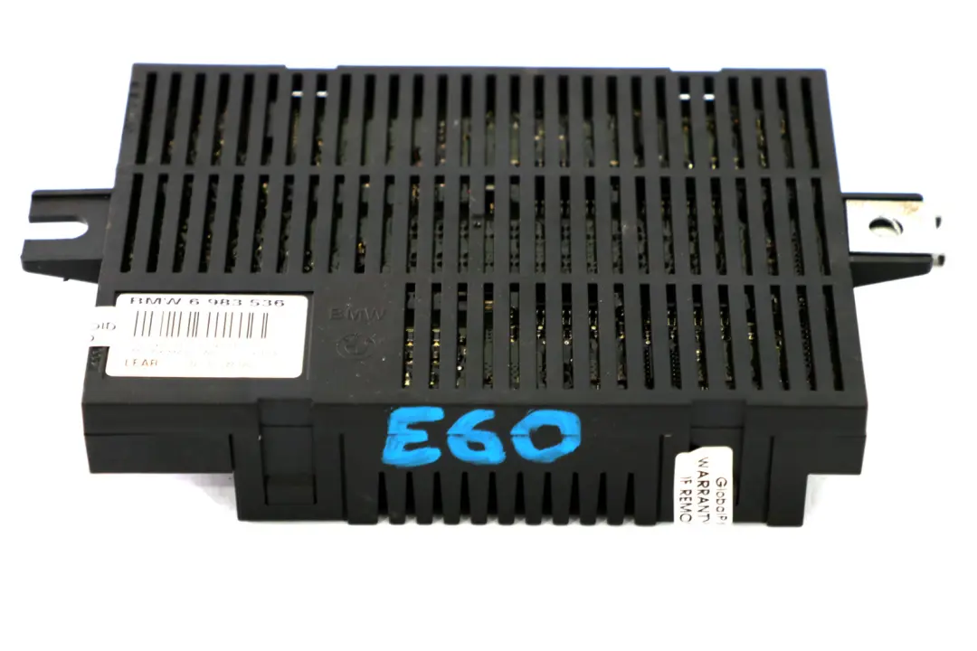 Modulo unità di controllo luci LCM LM E6X MAN. LWR Lear per BMW E60 con numero di parte 6983536 BMW E60 Modulo unità di controllo luci LCM LM E6X MAN. LWR Lear - SKU 6983536 - Numero di parte 6983536