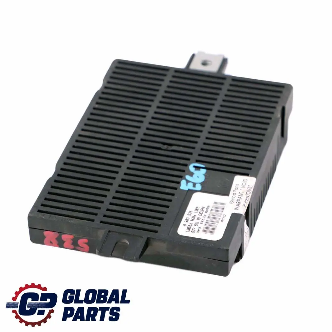 Modulo Centralina Luci LM E6X MAN LWR Lear per BMW Serie 5 E60 con numero di parte 6983538 BMW Serie 5 E60 Modulo Centralina Luci LM E6X MAN LWR Lear - SKU 6983538 - Numero di parte 6983538