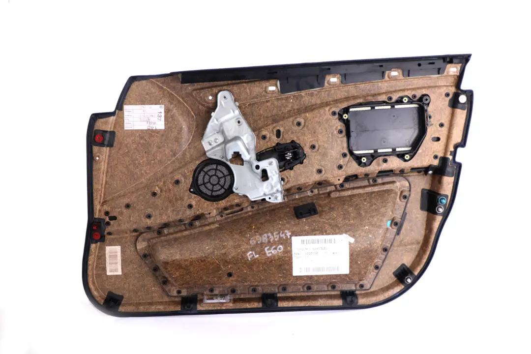 Front Left N/S Door Lining Card Trim Panel Fabric Cloth to BMW 5 Series E60 E61 LCI with Part number 6983547 BMW 5 Series E60 E61 LCI Front Left N/S Door Lining Card Trim Panel Fabric Cloth - SKU 6983547 - Part number 6983547