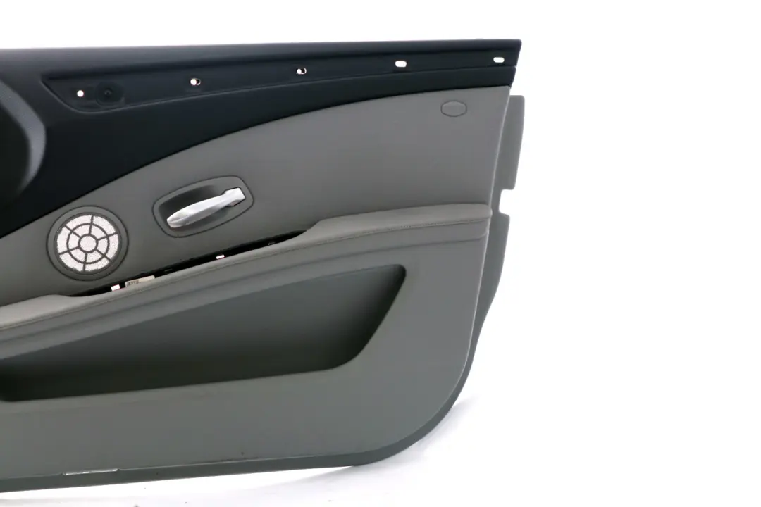 BMW 5 er E60 E61 LCI Front Right Door O/S Card Trim Panel Grey Cloth - SKU 6983554 - Teilenummer 6983554