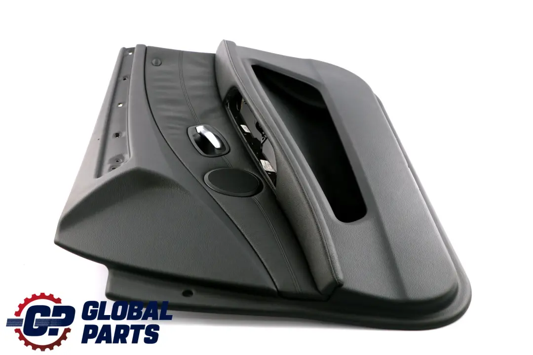 Front Right O/S Door Card Lining Leather Panel Black to BMW 5 Series E60 E61 LCI with Part number 6983614 BMW 5 Series E60 E61 LCI Front Right O/S Door Card Lining Leather Panel Black - SKU 6983614 - Part number 6983614