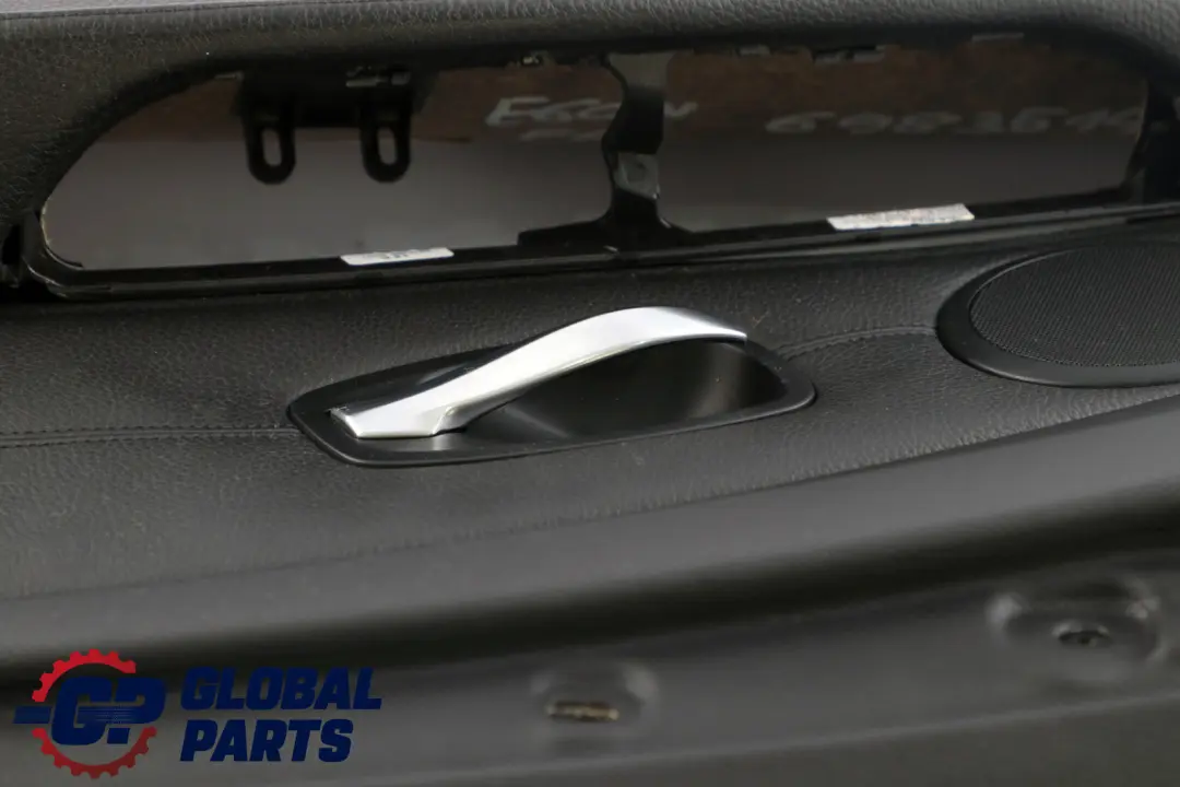 Front Right O/S Door Card Lining Leather Panel Black to BMW 5 Series E60 E61 LCI with Part number 6983614 BMW 5 Series E60 E61 LCI Front Right O/S Door Card Lining Leather Panel Black - SKU 6983614 - Part number 6983614