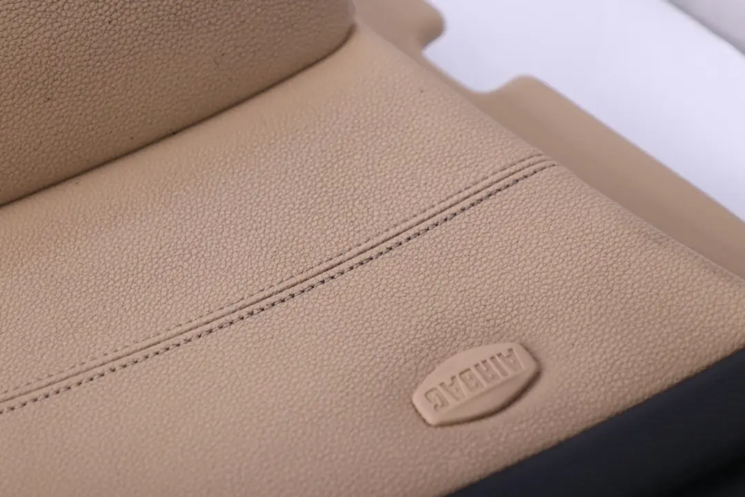 BMW 5 SERIES E60 E61 LCI Door Card Trim Panel Beige Leather Front Left N/S - SKU 6983619 - Part number 6983619