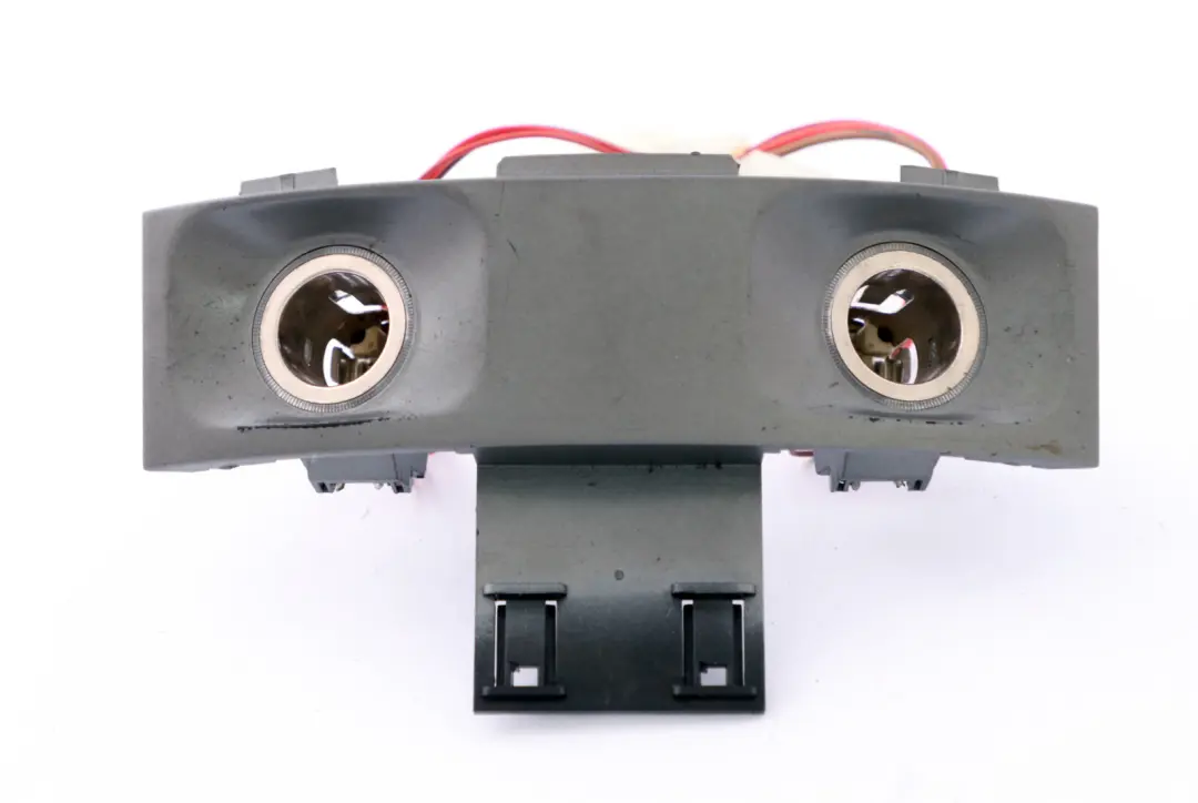 BMW E65 E66 Trim Centre Console Rear Lighter Sockets Cover Dark Silver - SKU 6983820 - Part number 6983820
