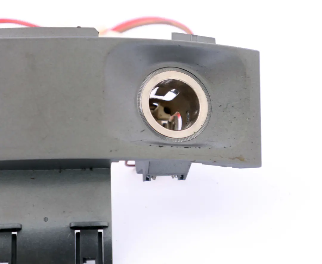 BMW E65 E66 Trim Centre Console Rear Lighter Sockets Cover Dark Silver - SKU 6983820 - Part number 6983820