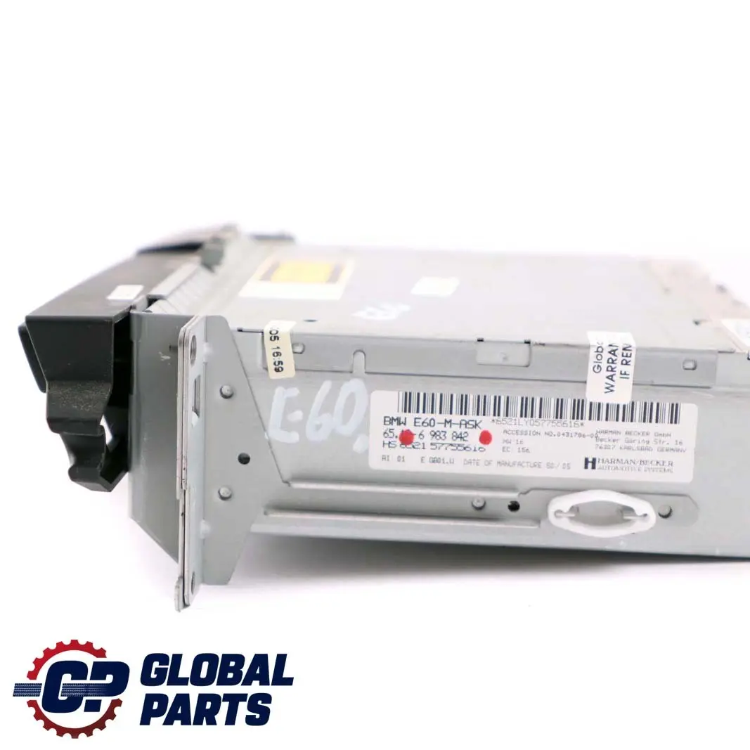 BMW E60 E61 E63 E64 M-ASK M-Audio System Controller Navigation Radio - SKU 6983842 - Part number 6983842