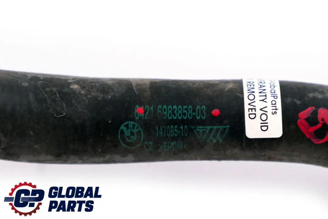 N54 Manguera para entrada motor y el radiador del calentador para BMW E82 E90 E91 E92 con número de pieza 6983858 BMW E82 E90 E91 E92 N54 Manguera para entrada motor y el radiador del calentador - SKU 6983858 - Número de pieza 6983858