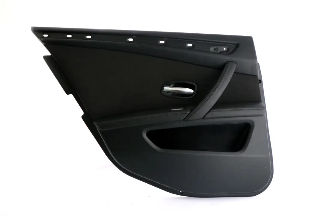 BMW E60 E61 LCI Puerta Trasera Izquierda Forro Tarjeta Panel Embellecedor Tela - SKU 6984355 - Número de pieza 6984355