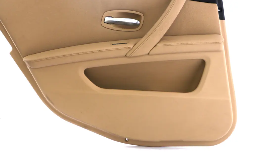 BMW 5 Reihe E60 E61 LCI Türverkleidung Stoff hinten links Beige - SKU 6984357 - Teilenummer 6984357