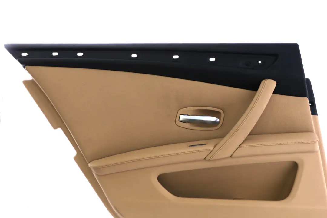 BMW 5 Reihe E60 E61 LCI Türverkleidung Stoff hinten links Beige - SKU 6984357 - Teilenummer 6984357