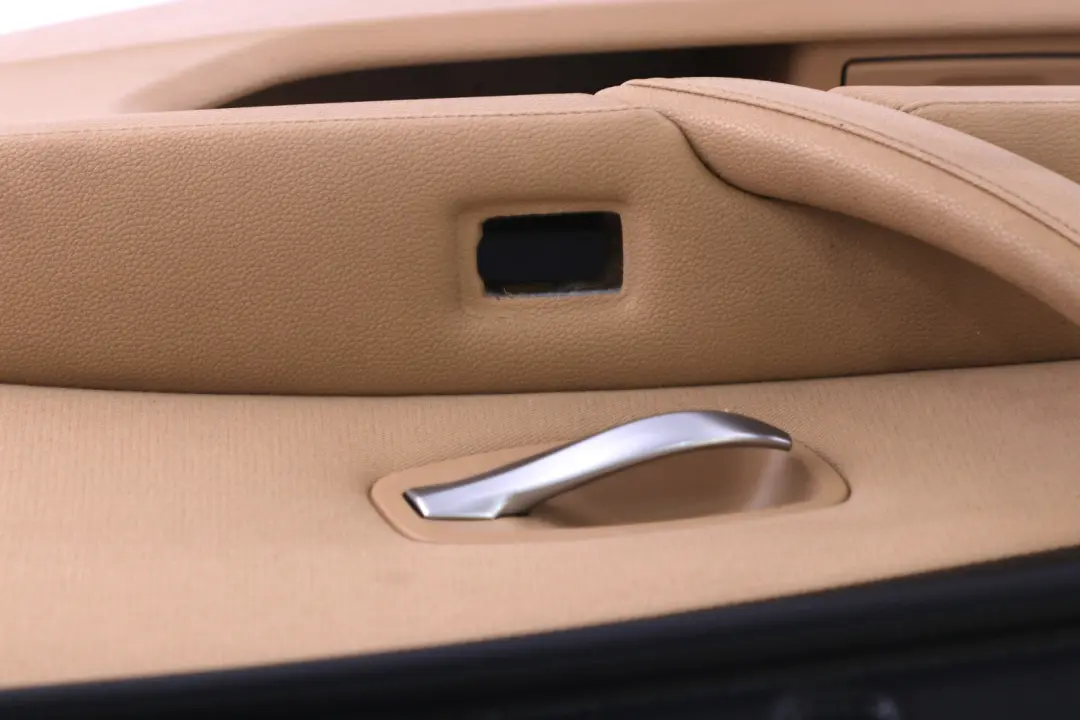 BMW 5 Series E60 E61 LCI Rear Right O/S Door Card Lining Cloth Panel Beige - SKU 6984358 - Part number 6984358