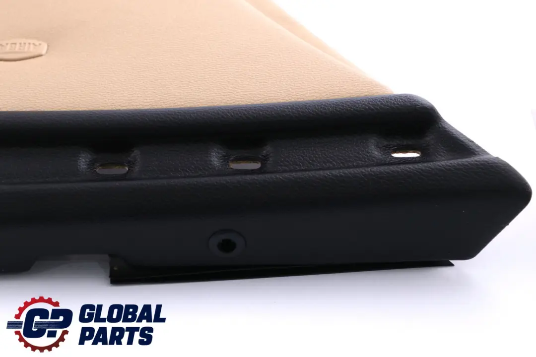 Door Card Trim Panel Beige Leather Rear Left N/S BMW 5 SERIES E60 E61 LCI - SKU 6984391 - Part number 6984391