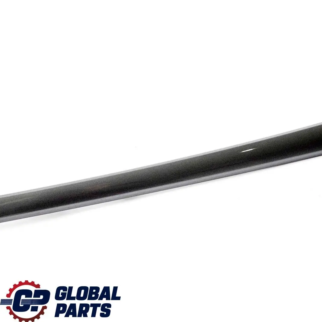 BMW 5 Series E60 E61 LCI 1 Decor Strip Trim Door Rear Right O/S High Gloss Grey - SKU 6984676-1 - Part number 6984676