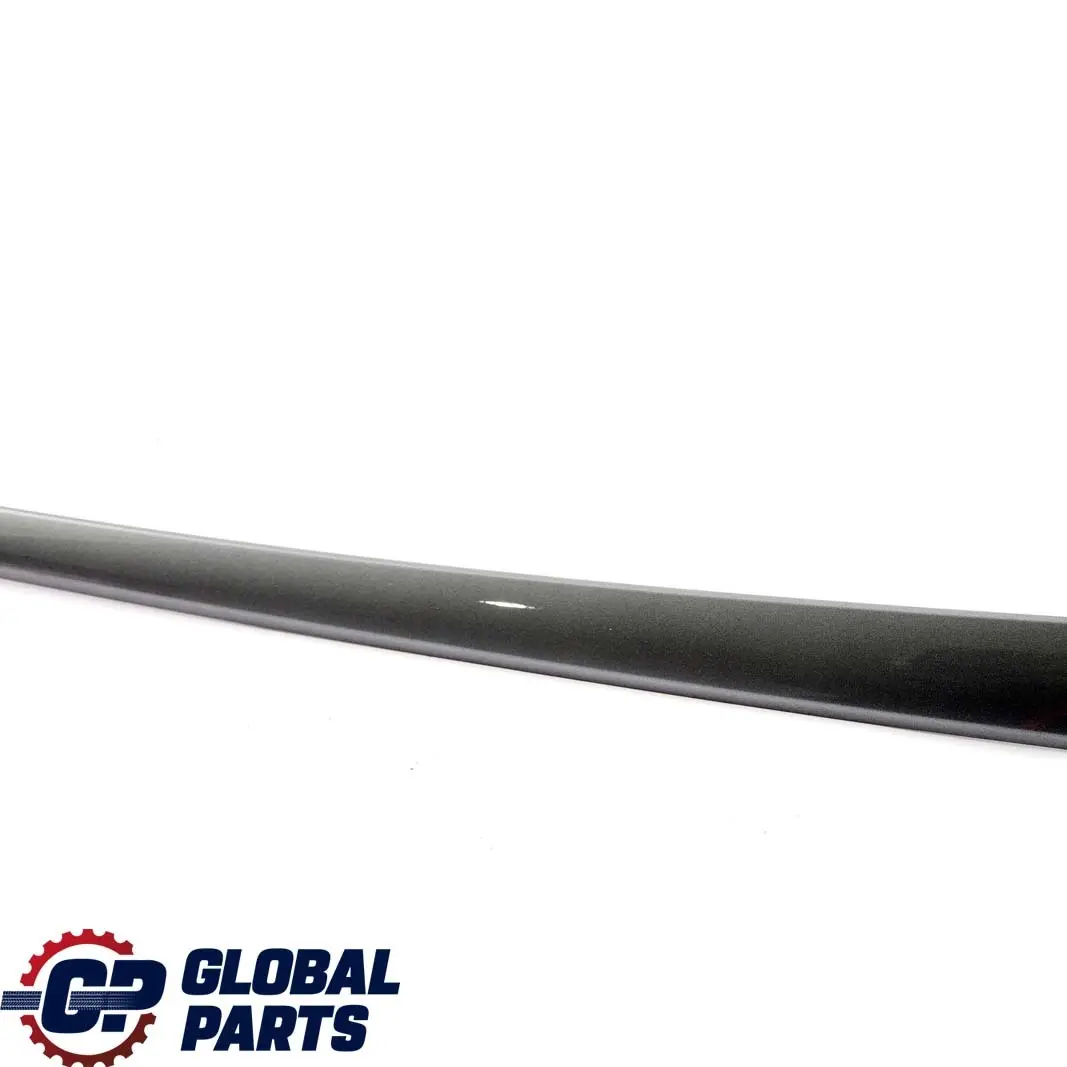 BMW 5 Series E60 E61 LCI 1 Decor Strip Trim Door Rear Right O/S High Gloss Grey - SKU 6984676-1 - Part number 6984676