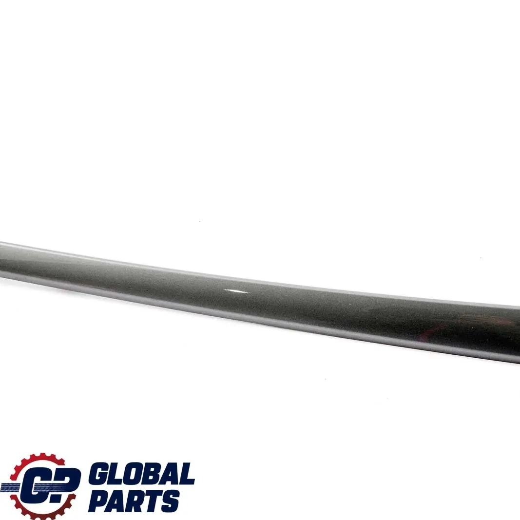 BMW 5 Series E60 E61 LCI 1 Decor Strip Trim Door Rear Right O/S High Gloss Grey - SKU 6984676-1 - Part number 6984676