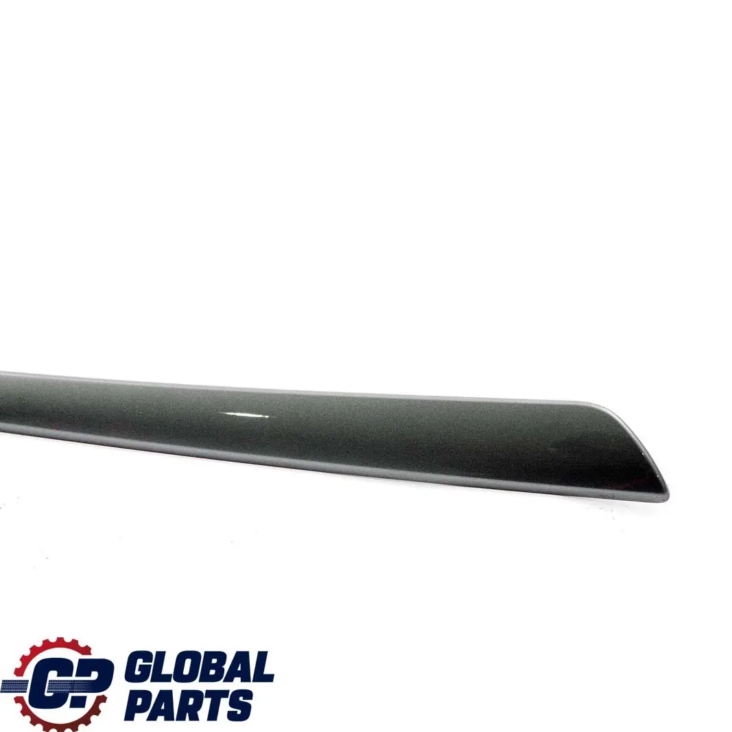 BMW 5 Series E60 E61 LCI 1 Decor Strip Trim Door Rear Right O/S High Gloss Grey - SKU 6984676-1 - Part number 6984676