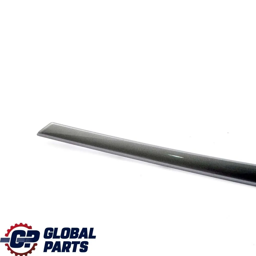 BMW 5 Series E60 E61 LCI 1 Decor Strip Trim Door Rear Right O/S High Gloss Grey - SKU 6984676-1 - Part number 6984676