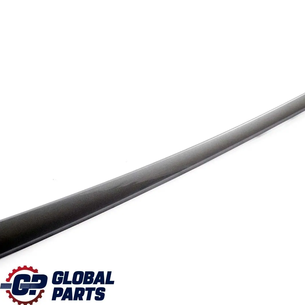 BMW 5 Series E60 E61 LCI 2 Decor Strip Trim Door Rear Left N/S High Gloss Grey - SKU 6984676-2 - Part number 6984675
